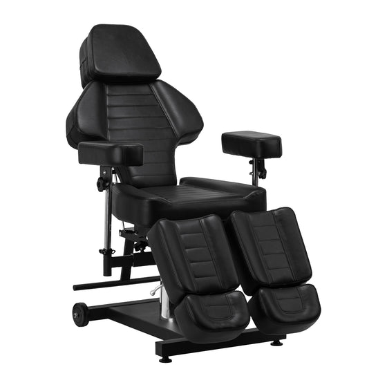 Sillón de Tatuaje Hidráulico Pro Ink 601A Negro