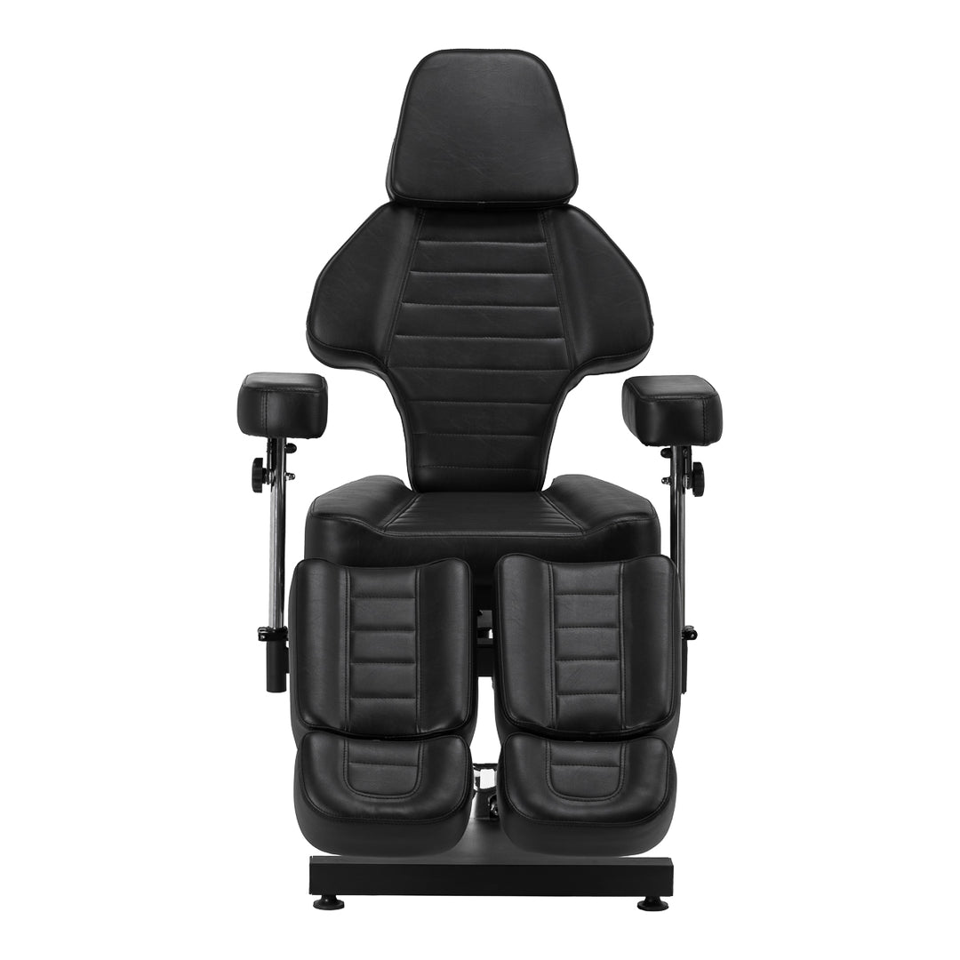 Sillón de Tatuaje Hidráulico Pro Ink 601A Negro - imagen 2