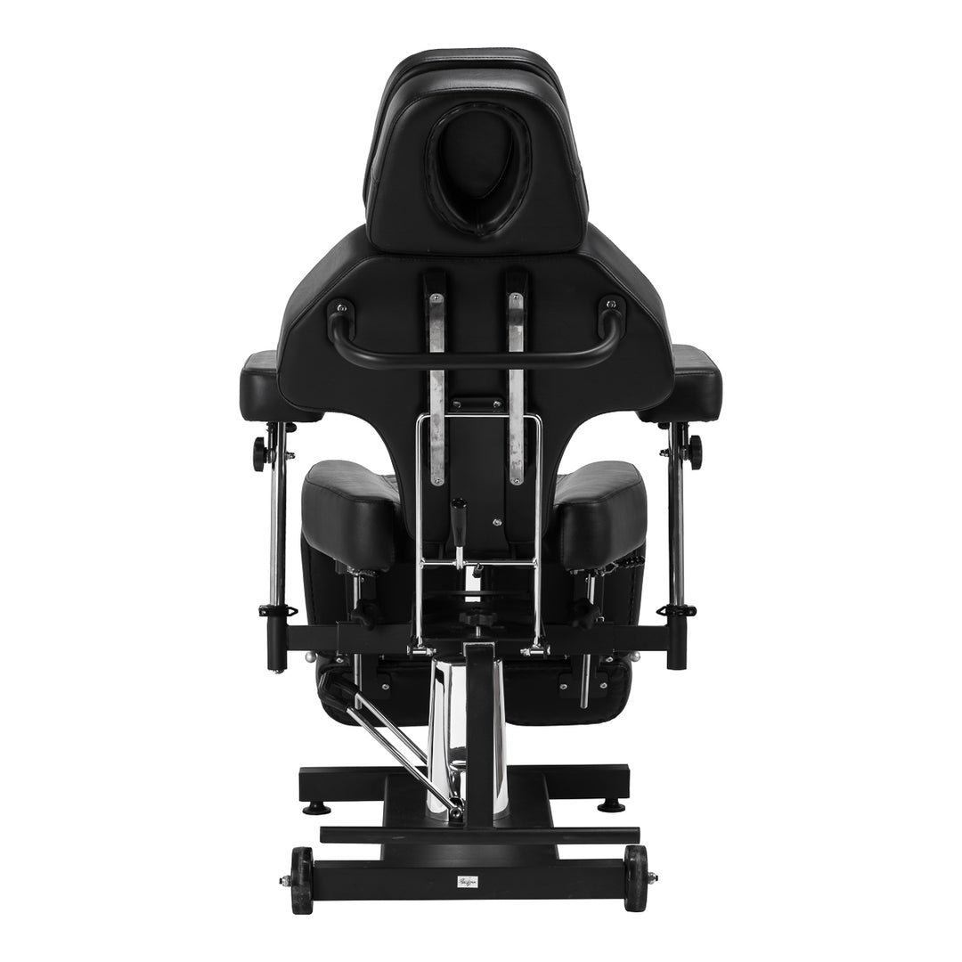 Sillón de Tatuaje Hidráulico Pro Ink 601A Negro - imagen 3