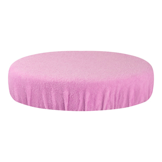 Funda de Taburete Terry Rosa