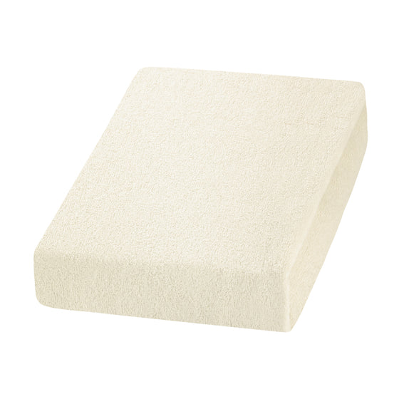 Funda para Sillón de Estética y Camilla de Masaje Terry 190 x 60 cm Crema