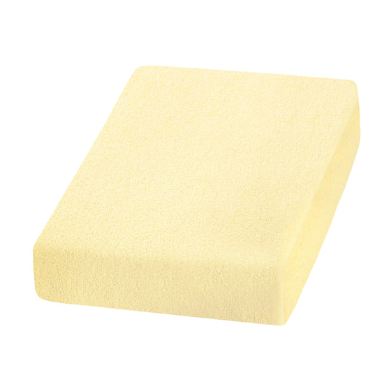 Funda para Sillón de Estética y Camilla de Masaje Terry 190 x 60 cm Amarillo