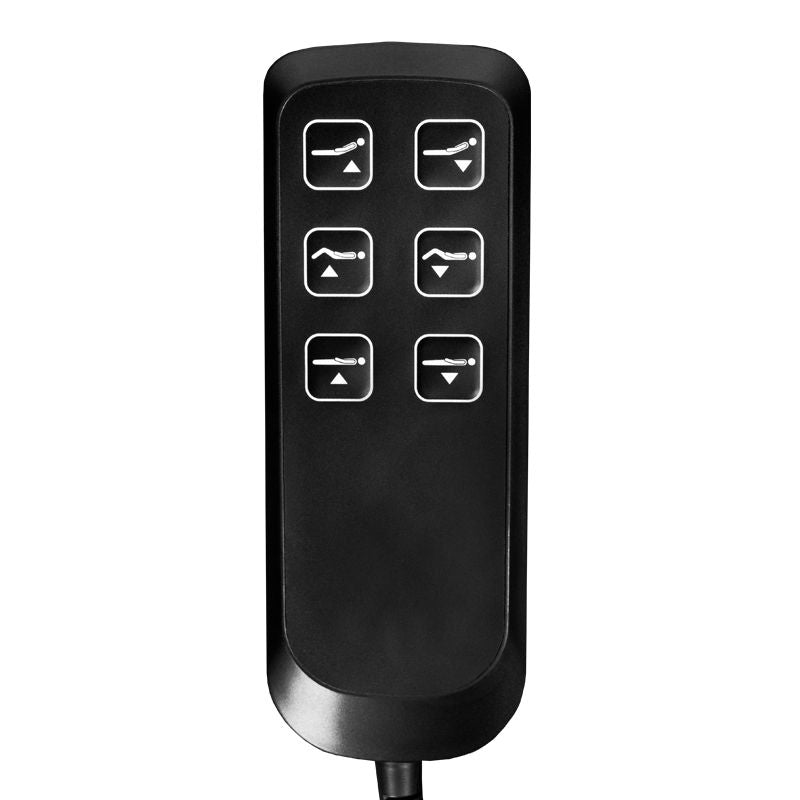 Sillón Estético Eléctrico Lux 3 Motores Negro - imagen 6