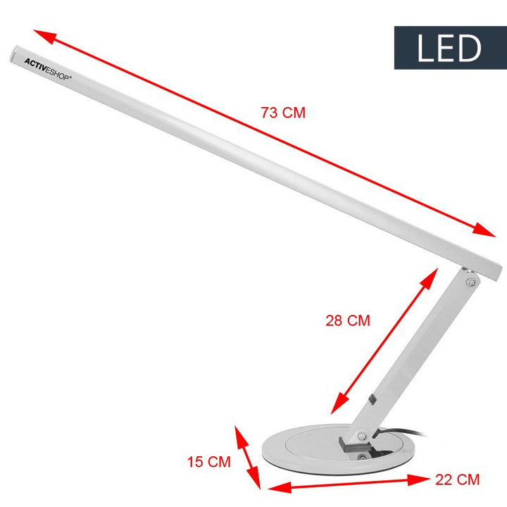 Lampara de Escritorio LED Slim 8.4W Aluminio - imagen 3