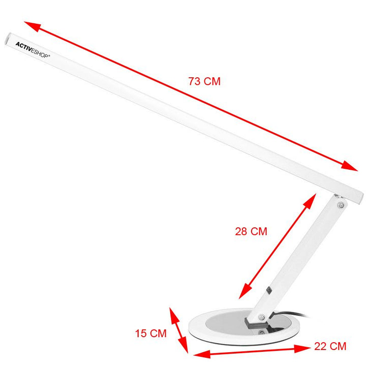 Lampara de Escritorio LED Slim 20W Blanca
