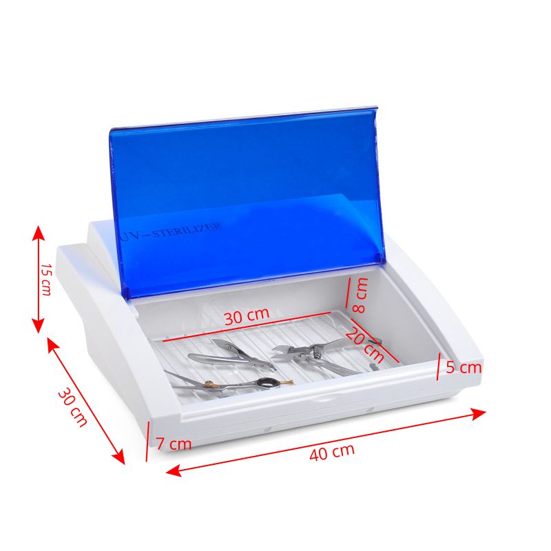 Esterilizador UV-C Blanco-Azul - imagen 6