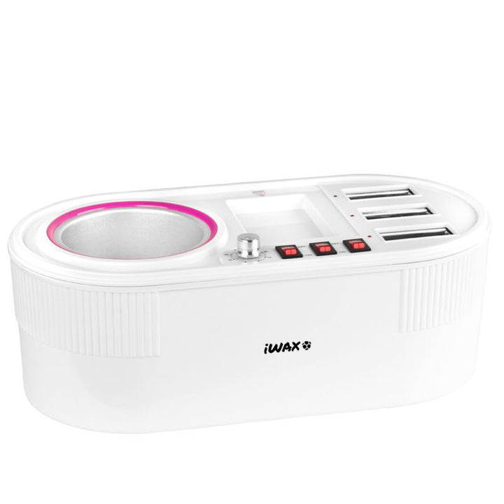 Calentador de Cera Roll-On iWax Multifuncional 270W Blanco