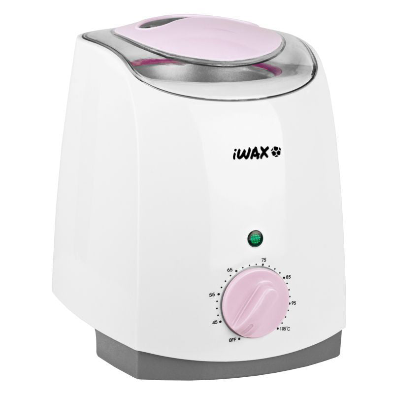 Calentador de Cera Olla iWax 800ml 200W Blanco-Rosa - imagen 3