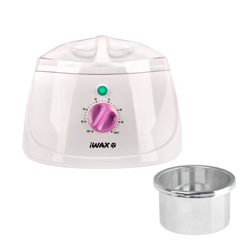 Calentador de Cera Olla iWax 400ml 150W Blanco-Rosa - imagen 2