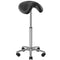 Taburete Ergonómico con Ruedas 001B Alta Negro