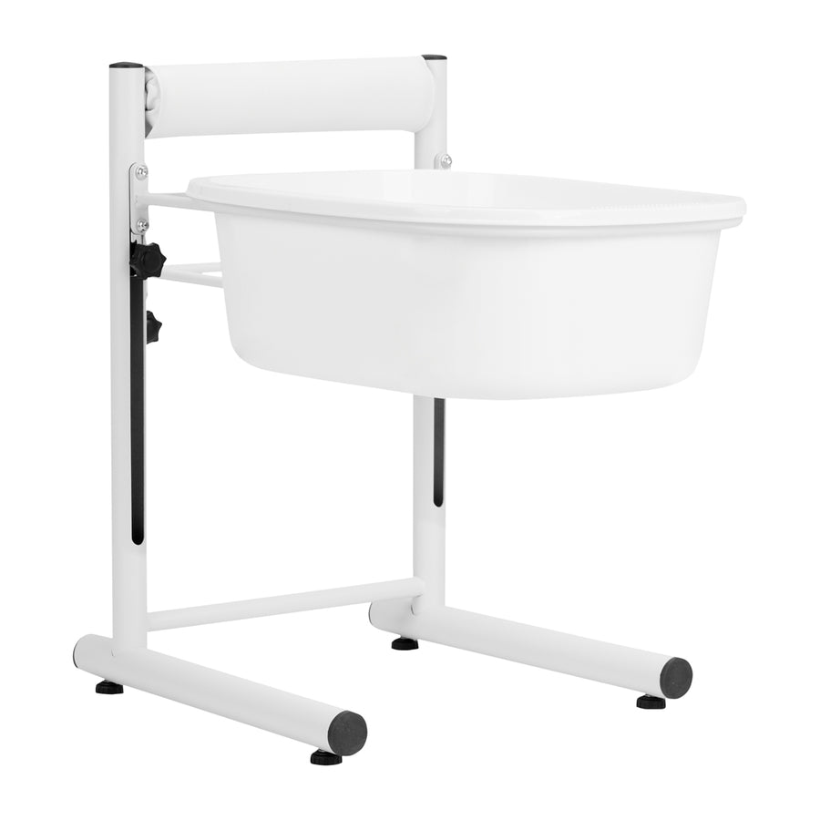 Pediluvio Regulable en Altura Blanco