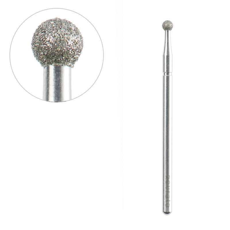 Acurata Fresa pedicura Diamante Globo Redondo ⌀2.5/2.5 mm 1