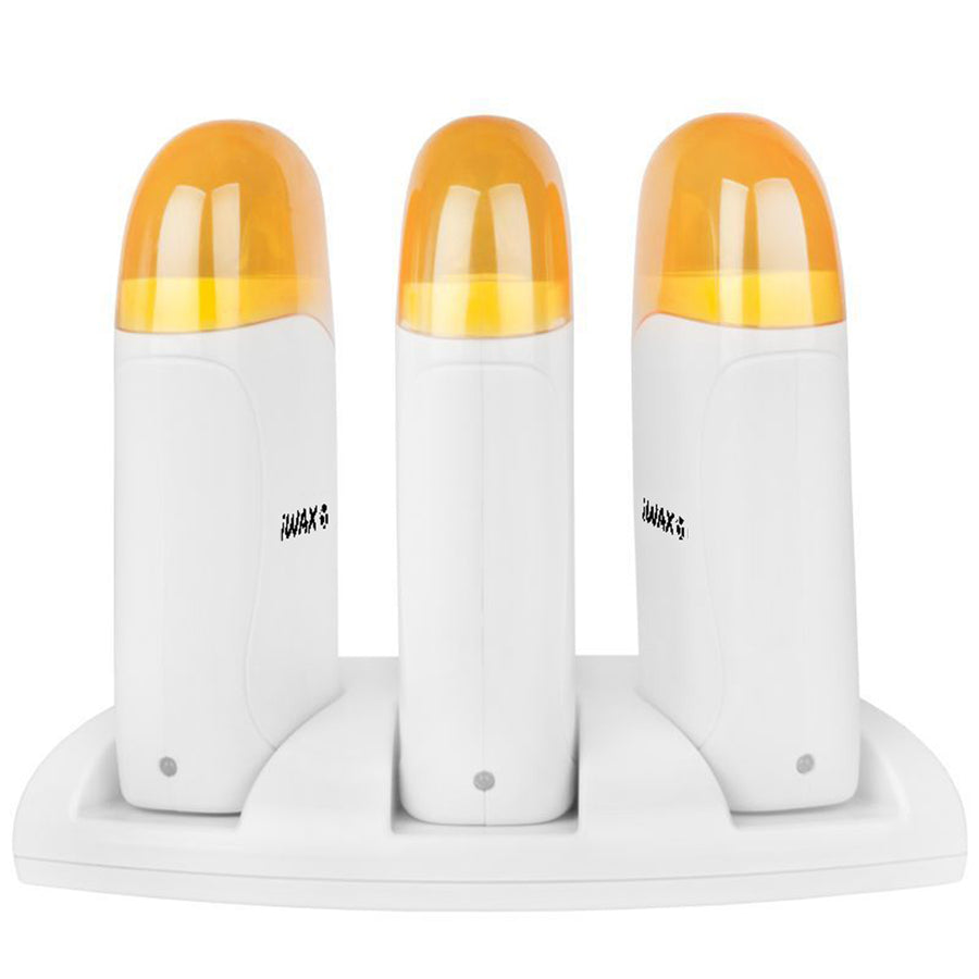 Calentador de Cera Roll-On iWax Trio 120W Blanco-Amarillo