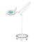 Lámpara Lupa LED 60 SMD 5D con Pie Elegante 6025 Blanca