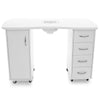 Mesa Manicura 2027 Blanco con Aspirador