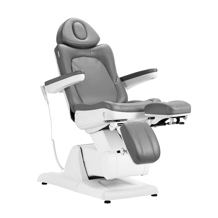 Sillón Estético Eléctrico Azzurro 870S 3 Motores Pedi Gris - imagen 2