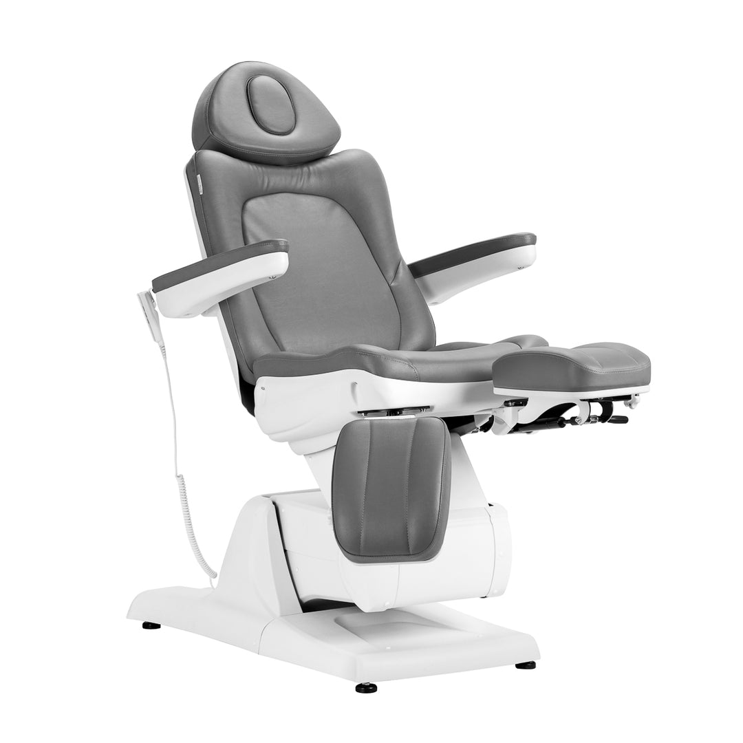 Sillón Estético Eléctrico Azzurro 870S 3 Motores Pedi Gris - imagen 3