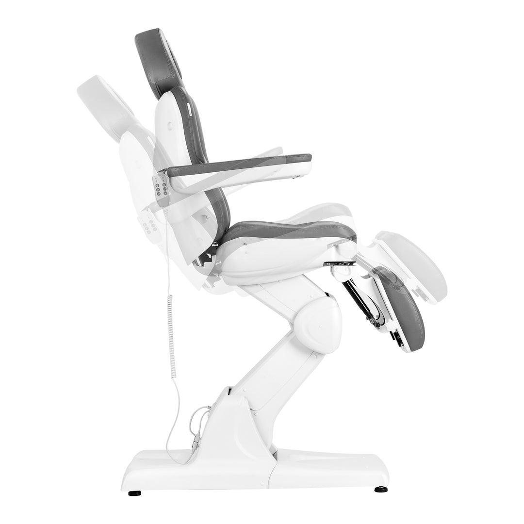 Sillón Estético Eléctrico Azzurro 870S 3 Motores Pedi Gris - imagen 6