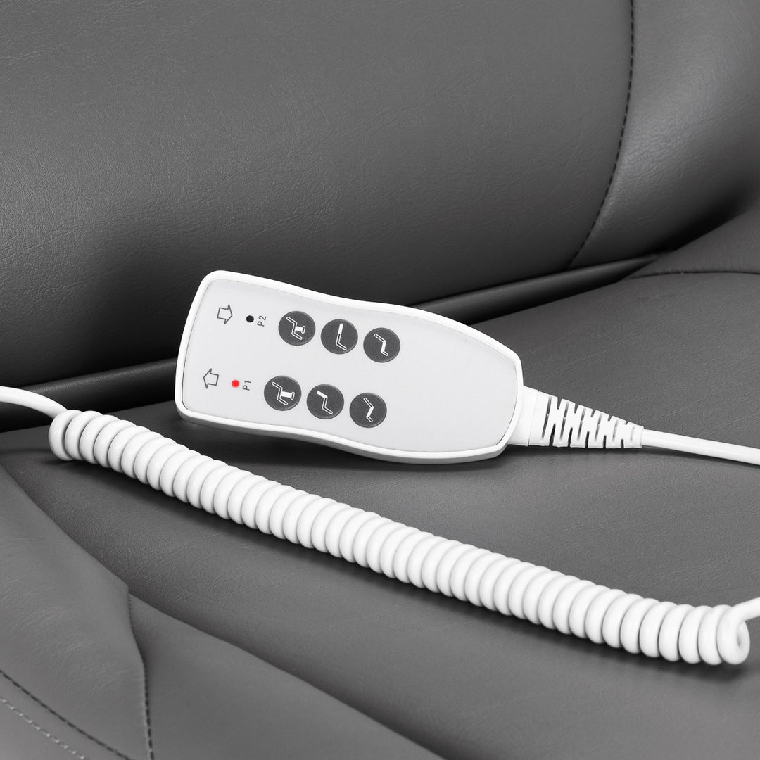 Sillón Estético Eléctrico Azzurro 870S 3 Motores Pedi Gris - imagen 18