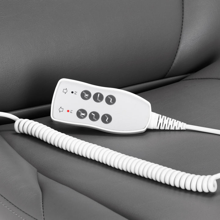 Sillón Estético Eléctrico Azzurro 870S 3 Motores Pedi Gris - imagen 18
