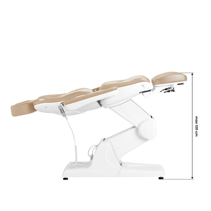 Sillón Estético Eléctrico Azzurro 870S 3 Motores Pedi Cappuccino - imagen 12