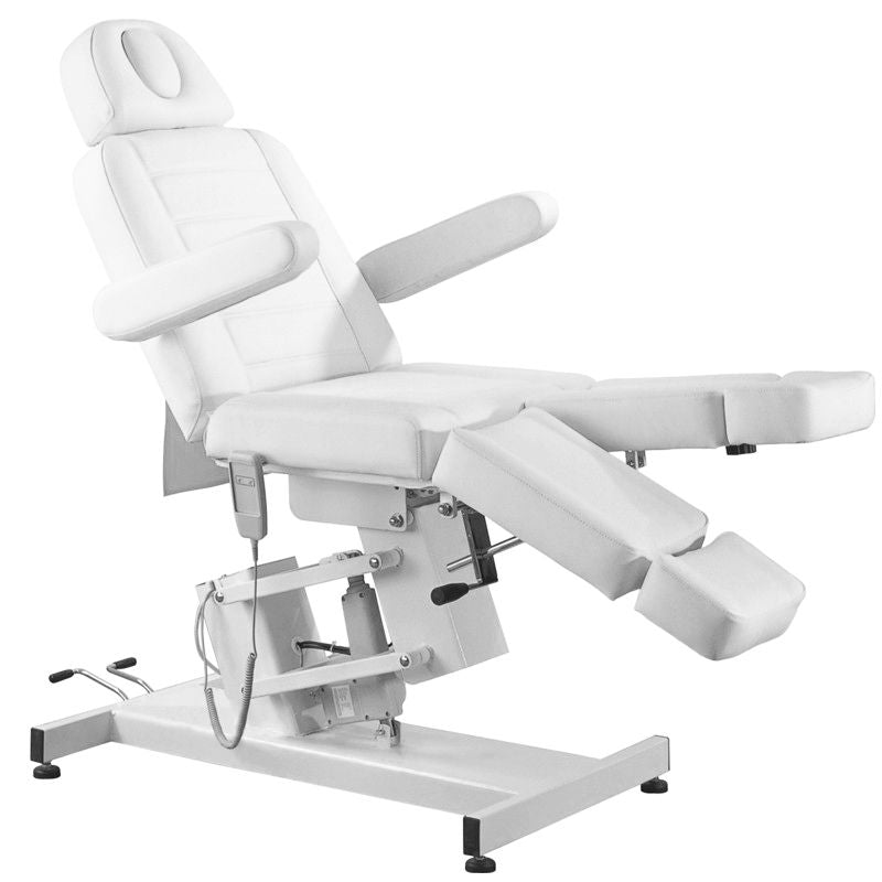 Sillón Estético Eléctrico Azzurro 706 1 Motor Pedi Blanco