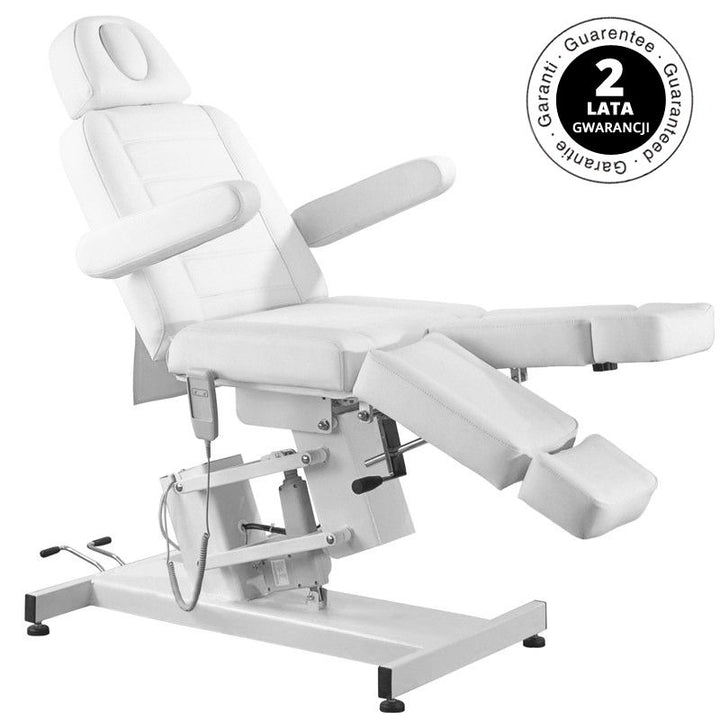 Sillón Estético Eléctrico Azzurro 706 1 Motor Pedi Blanco - imagen 3
