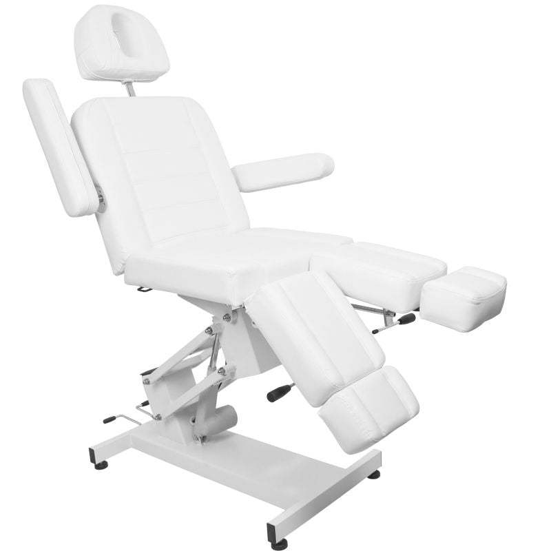Sillón Estético Eléctrico Azzurro 706 1 Motor Pedi Blanco - imagen 4
