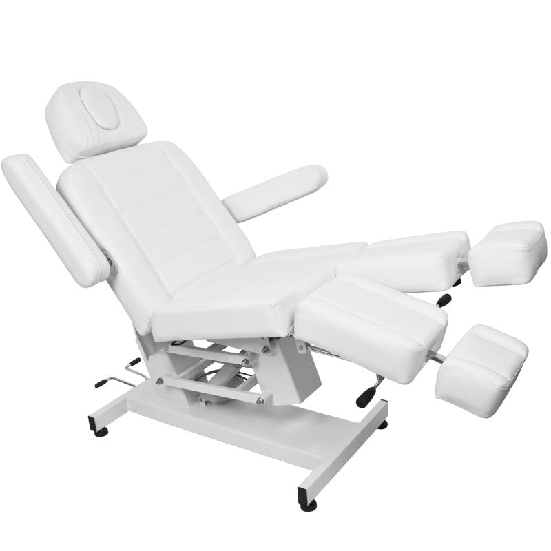 Sillón Estético Eléctrico Azzurro 706 1 Motor Pedi Blanco - imagen 8