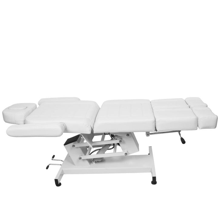 Sillón Estético Eléctrico Azzurro 706 1 Motor Pedi Blanco - imagen 9