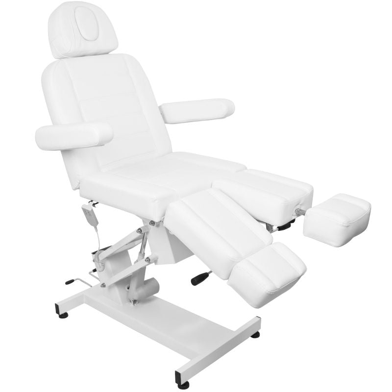 Sillón Estético Eléctrico Azzurro 706 1 Motor Pedi Blanco - imagen 12
