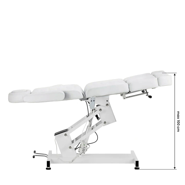 Sillón Estético Eléctrico Azzurro 706 1 Motor Pedi Blanco - imagen 13
