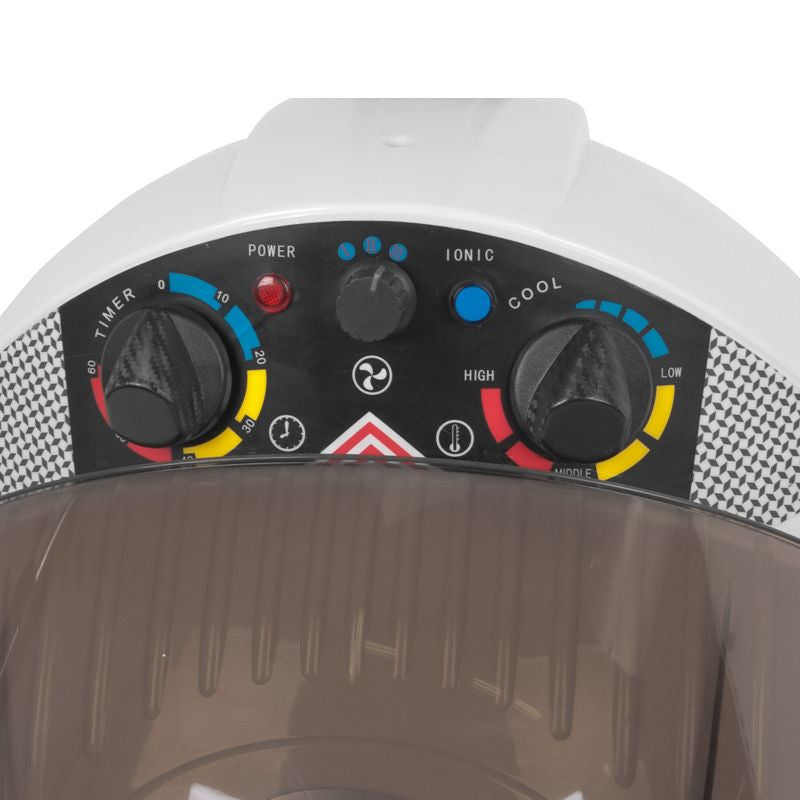 Secador de Casco de Pie Gabbiano Centurion LVI-203S con Triple Velocidad Ionic Blanco - imagen 7