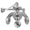 Secador de Casco Pared Gabbiano Infrazón GD-505W Plata