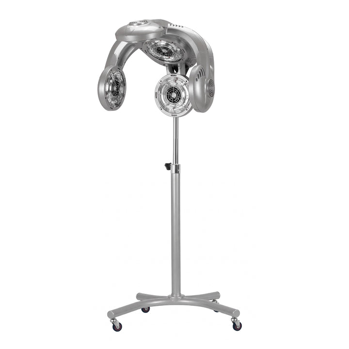 Secador de Casco de Pie Gabbiano Infrazón GL-505S Plata - imagen 2