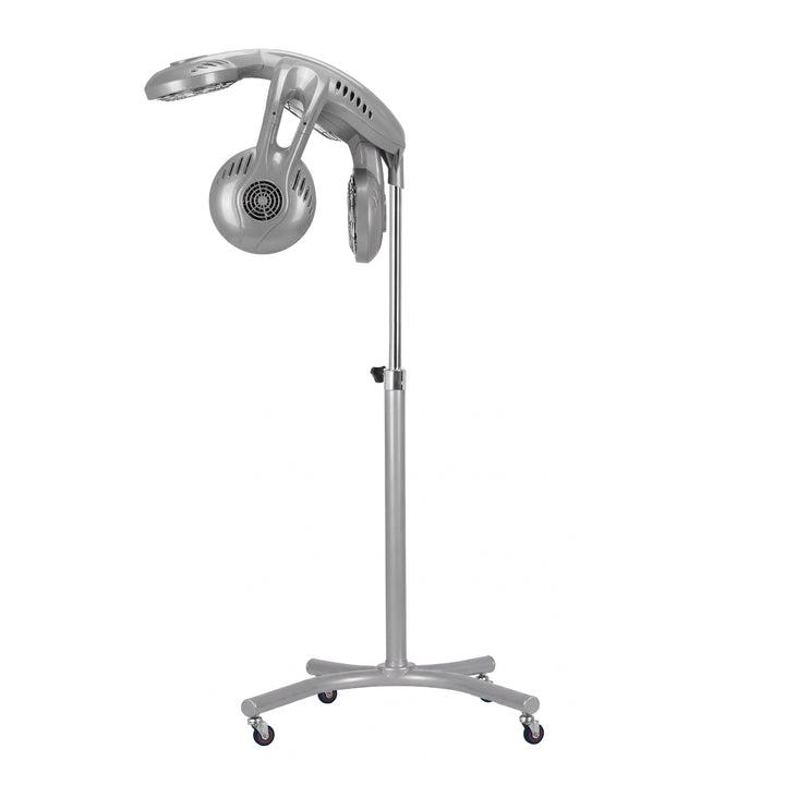 Secador de Casco de Pie Gabbiano Infrazón GL-505S Plata - imagen 3