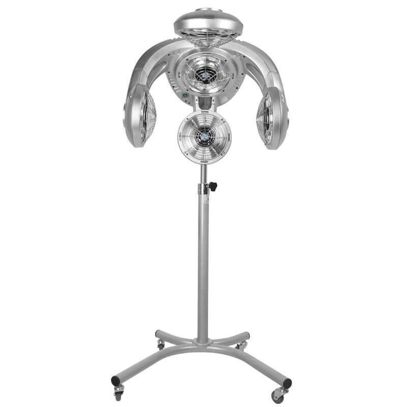 Secador de Casco de Pie Gabbiano Infrazón GL-505S Plata - imagen 2