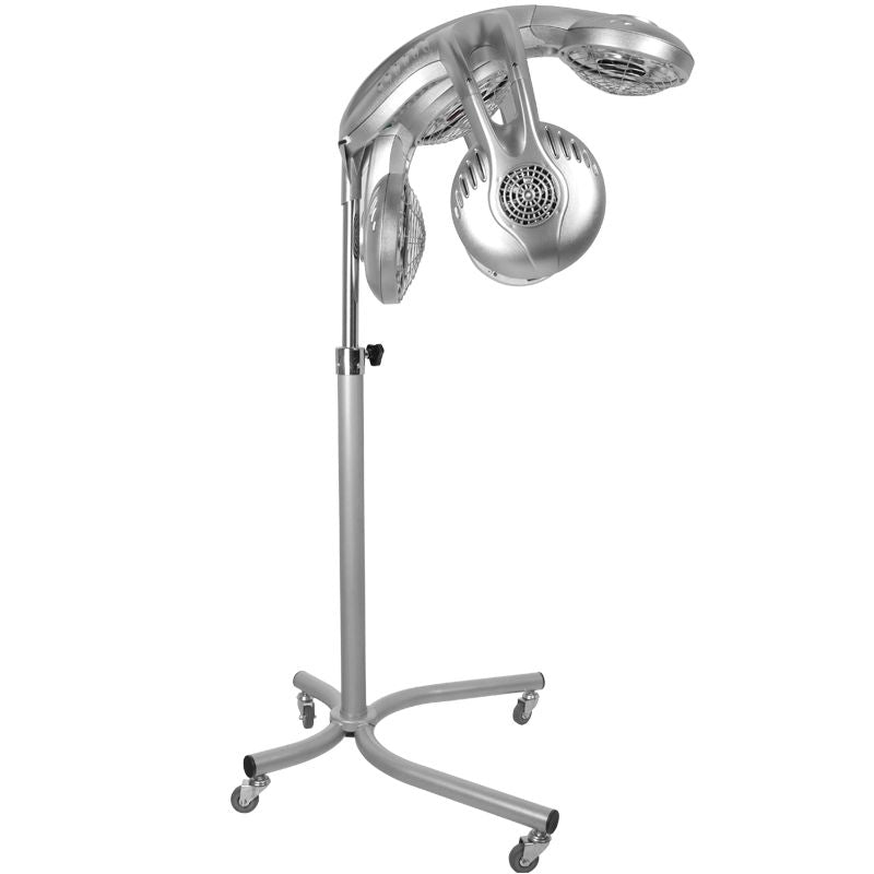 Secador de Casco de Pie Gabbiano Infrazón GL-505S Plata - imagen 3