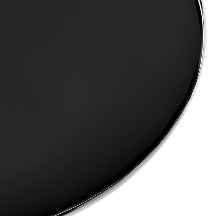 Taburete Ergonómico con Ruedas y Respaldo Gabbiano Q-4599 Negro - imagen 5