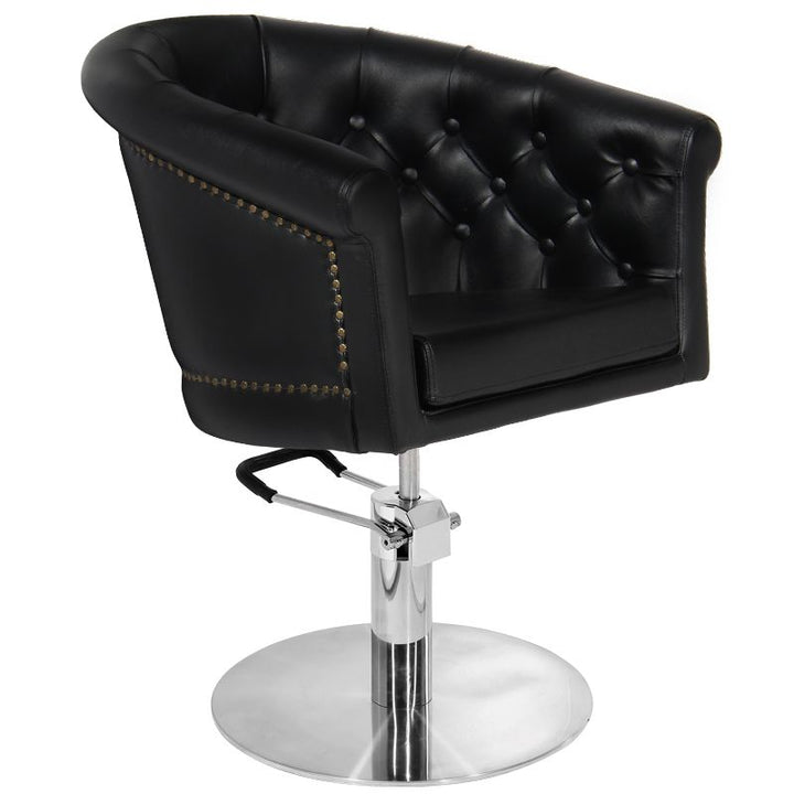 Sillón de peluquería Gabbiano London Negro