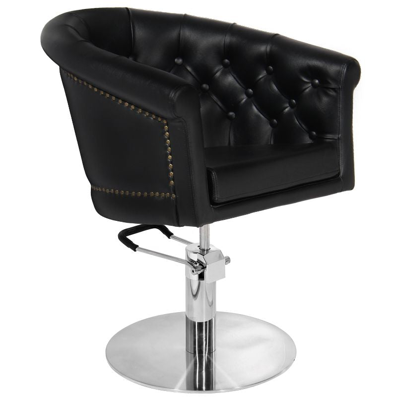 Sillón de peluquería Gabbiano London Negro