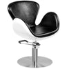 Sillón de peluquería Gabbiano Amsterdam Negro-Blanco