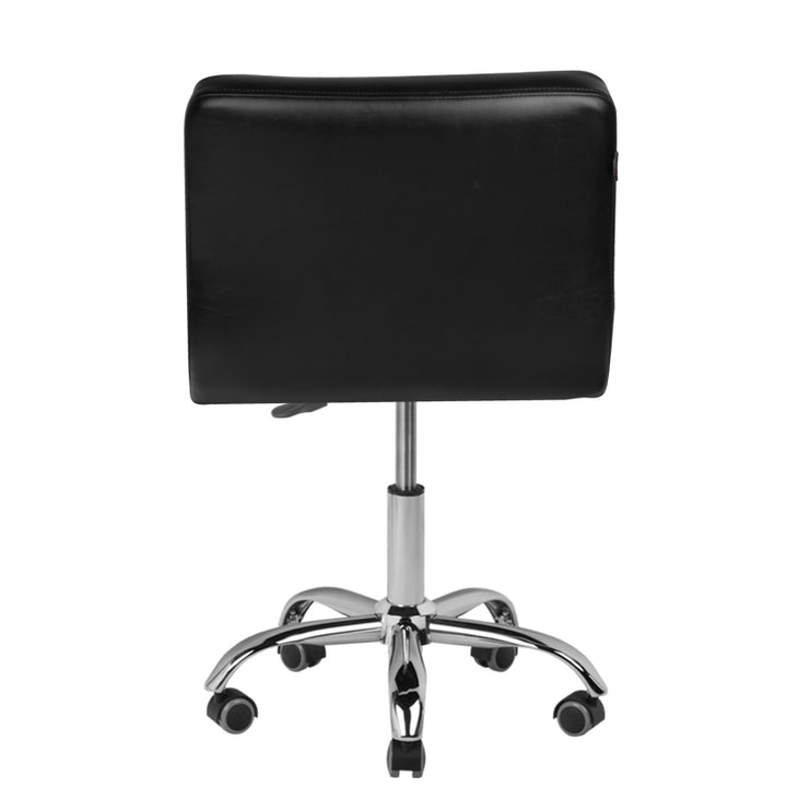 Silla Estética con Ruedas y Respaldo A-5299 Negro - imagen 4