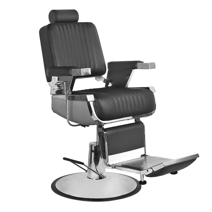 Sillón de Barberia Gabbiano Royal Negro