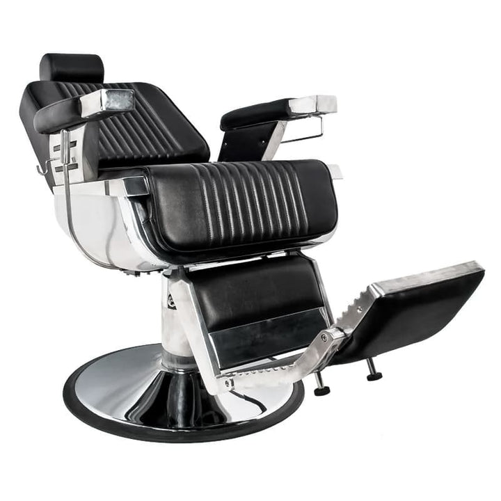 Sillón de Barberia Gabbiano Royal Negro - imagen 2