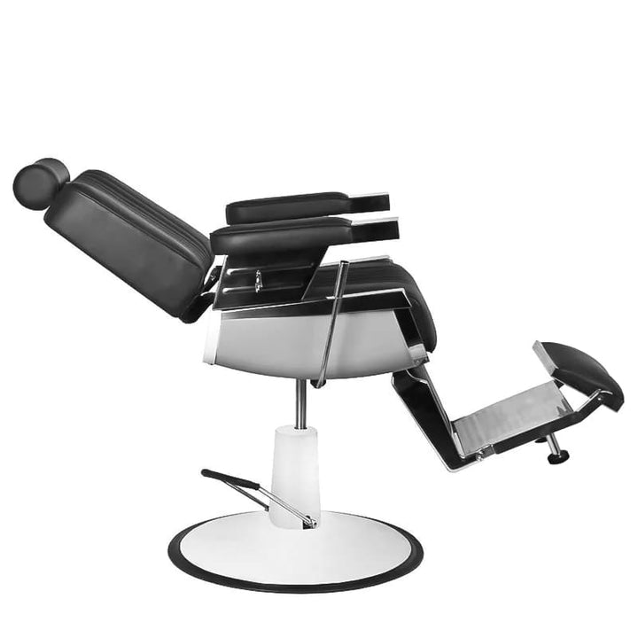 Sillón de Barberia Gabbiano Royal Negro - imagen 3