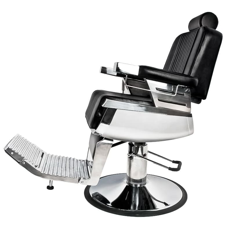 Sillón de Barberia Gabbiano Royal Negro - imagen 6