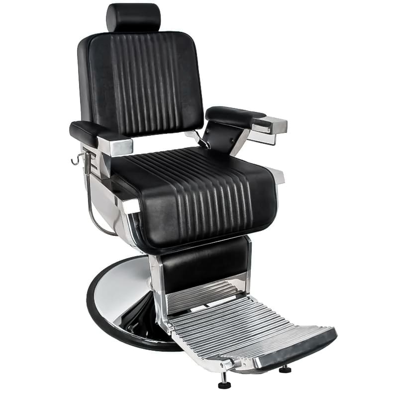 Sillón de Barberia Gabbiano Royal Negro - imagen 7