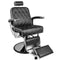 Sillón de Barberia Gabbiano Imperial Negro