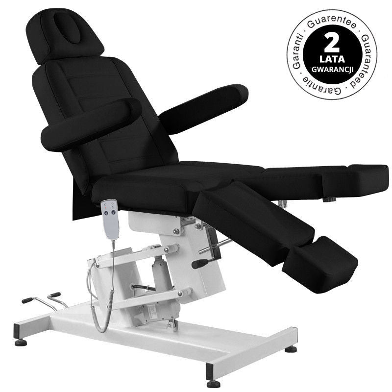 Sillón Estético Eléctrico Azzurro 706 1 Motor Pedi Negro - imagen 3
